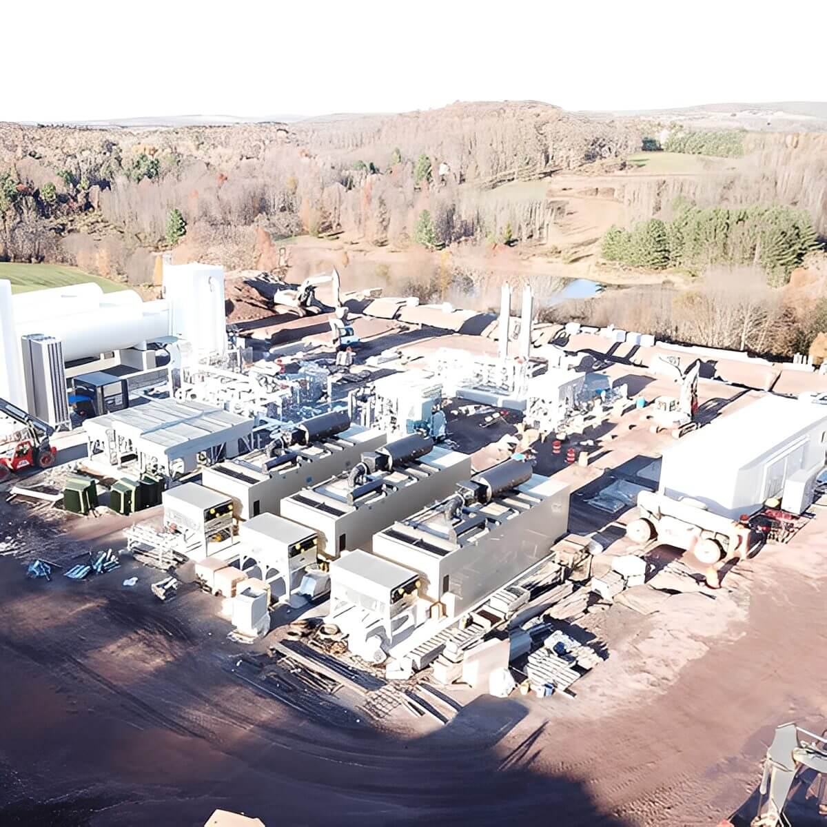 REV LNG outdoor testing site